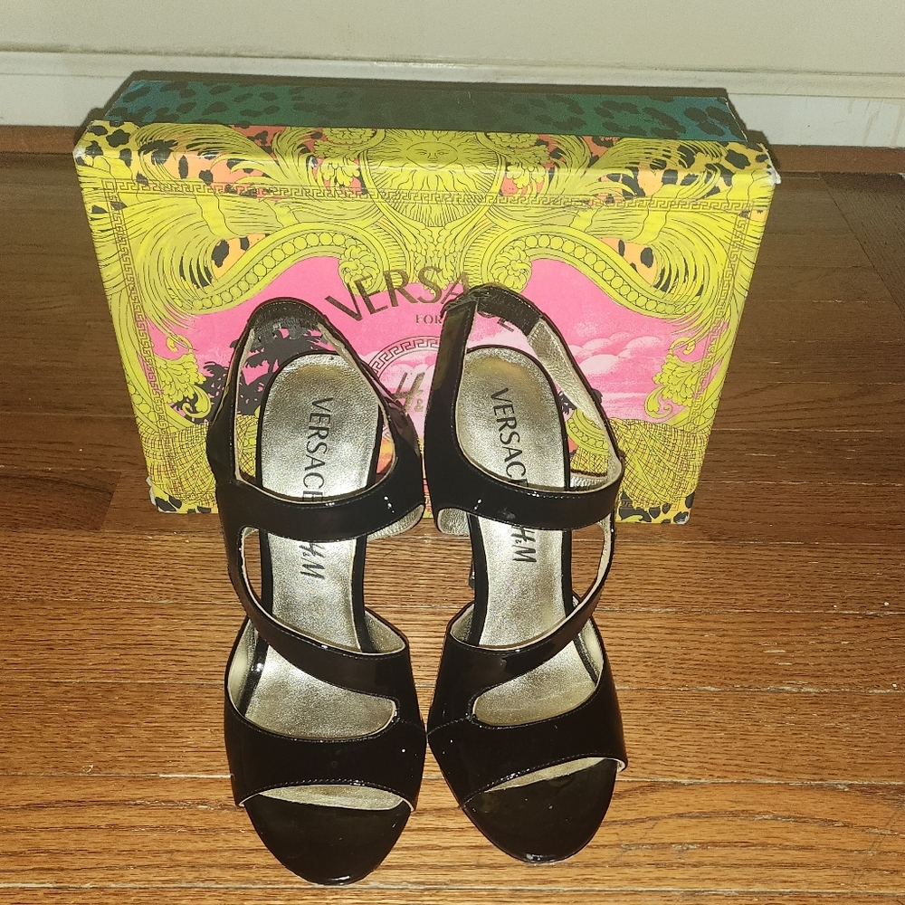 Versace Black Women's Heels
